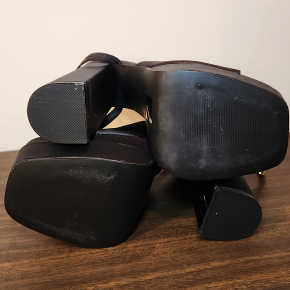 Public Desire size 9 black heels - Picture 6 of 6